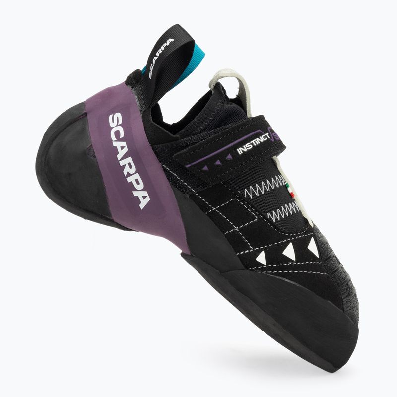 SCARPA Instinct VSR LV обувки за катерене черни/виолетови/млечни 2