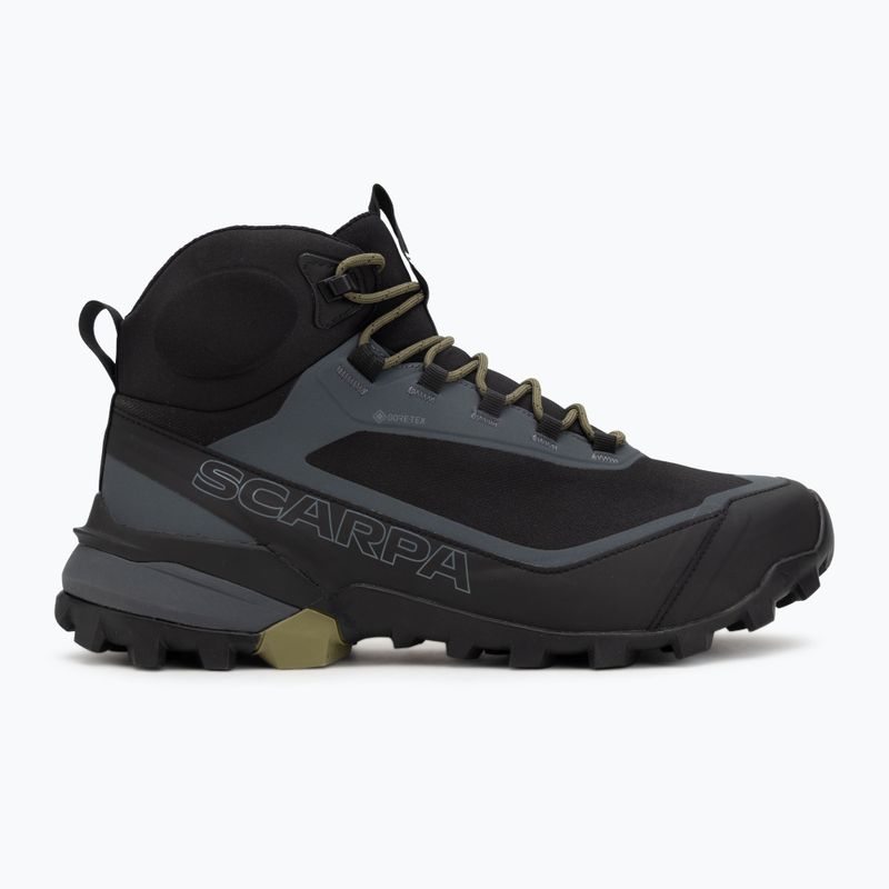 Мъжки туристически обувки SCARPA Ribelle Cross 2 GTX black/olive 2