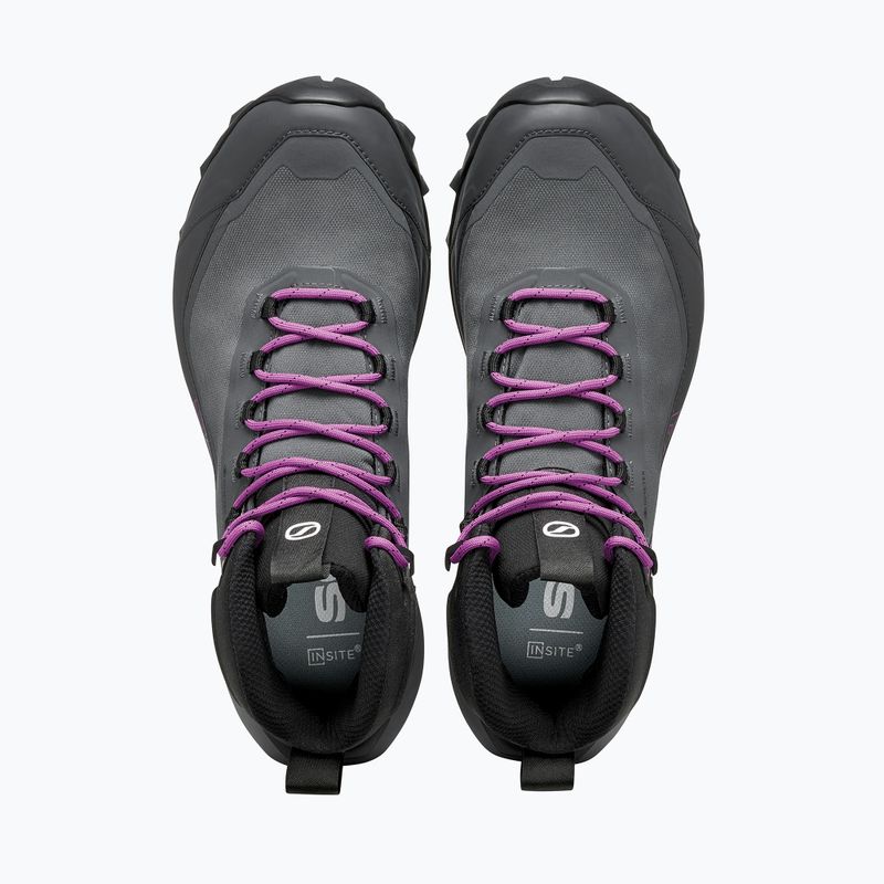 Дамски обувки за трекинг SCARPA Ribelle Cross 2 Mid GTX dark gray/purple 5