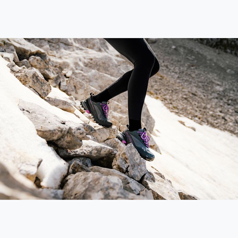 Дамски обувки за трекинг SCARPA Ribelle Cross 2 Mid GTX dark gray/purple 6