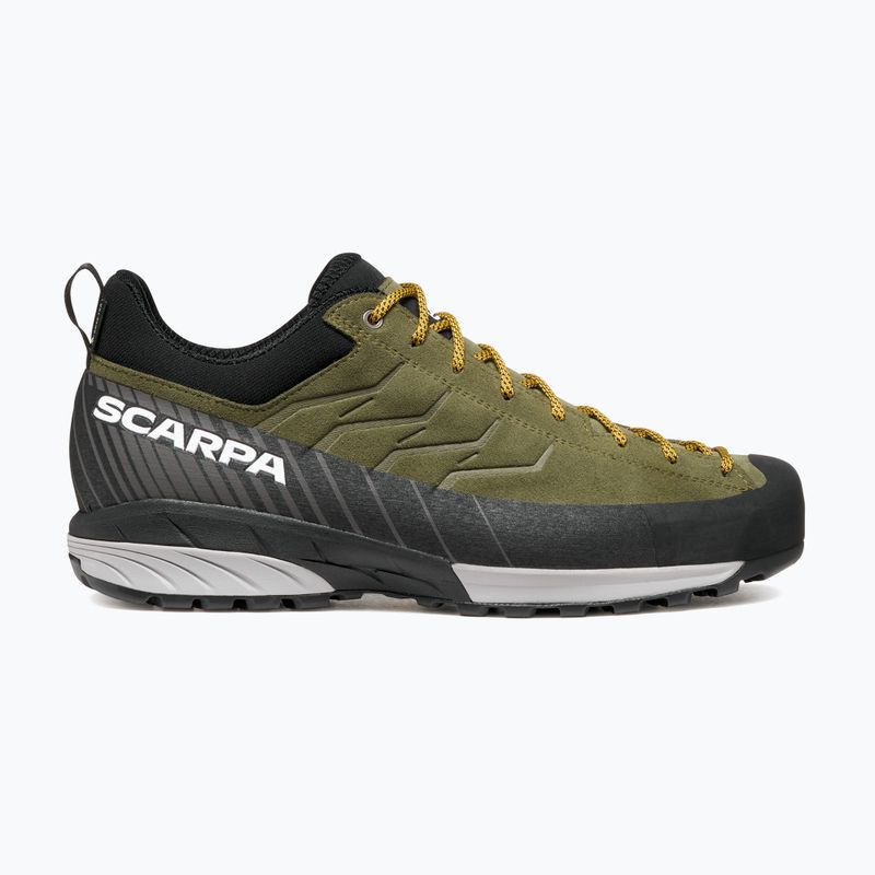 Мъжки обувки за преходи SCARPA Mescalito GTX dark olive/gray 2