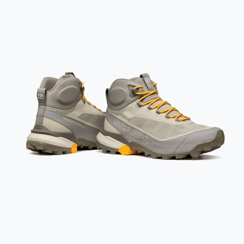 Мъжки туристически обувки SCARPA Ribelle Cross 2 Mid ridge/saffron 4