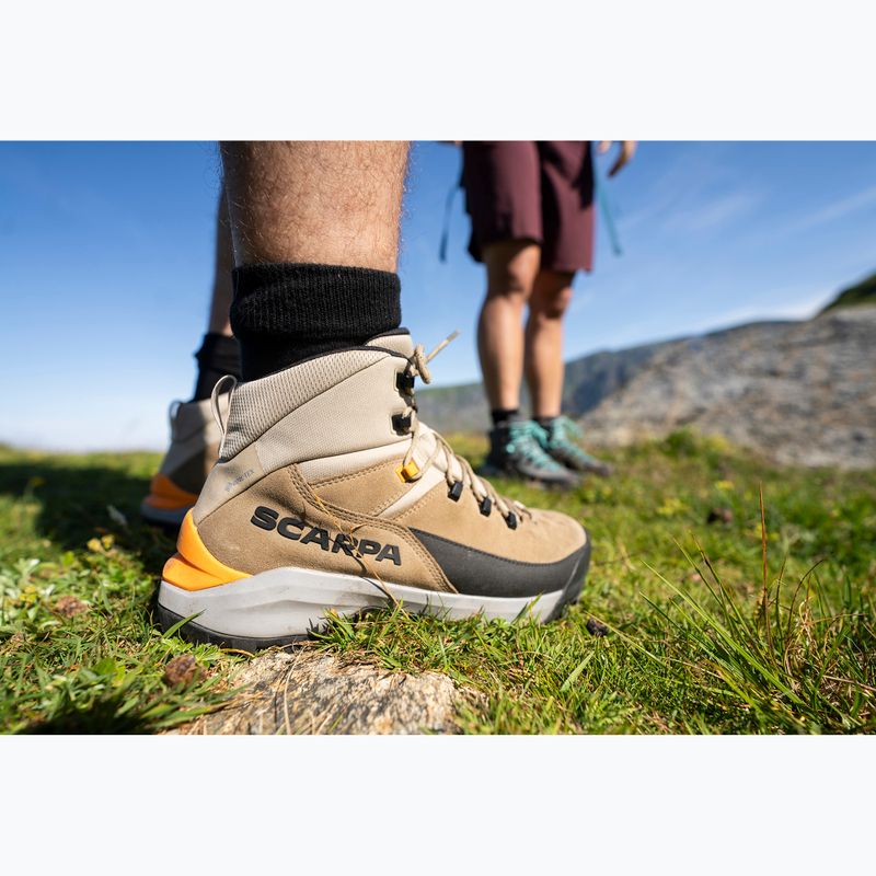 Мъжки обувки за трекинг SCARPA Mustang Trekking GTX desert/mango 6