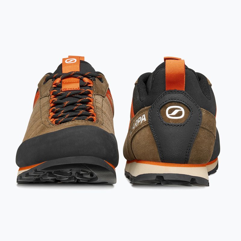 Мъжки обувки за трекинг SCARPA Crux 2 caribou/rust orange 4