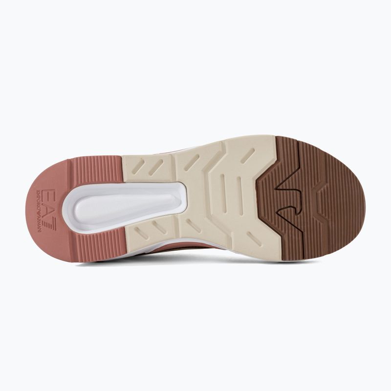 Обувки EA7 Emporio Armani Ace Runner rainy day/black iris/emperador/terracotta 4