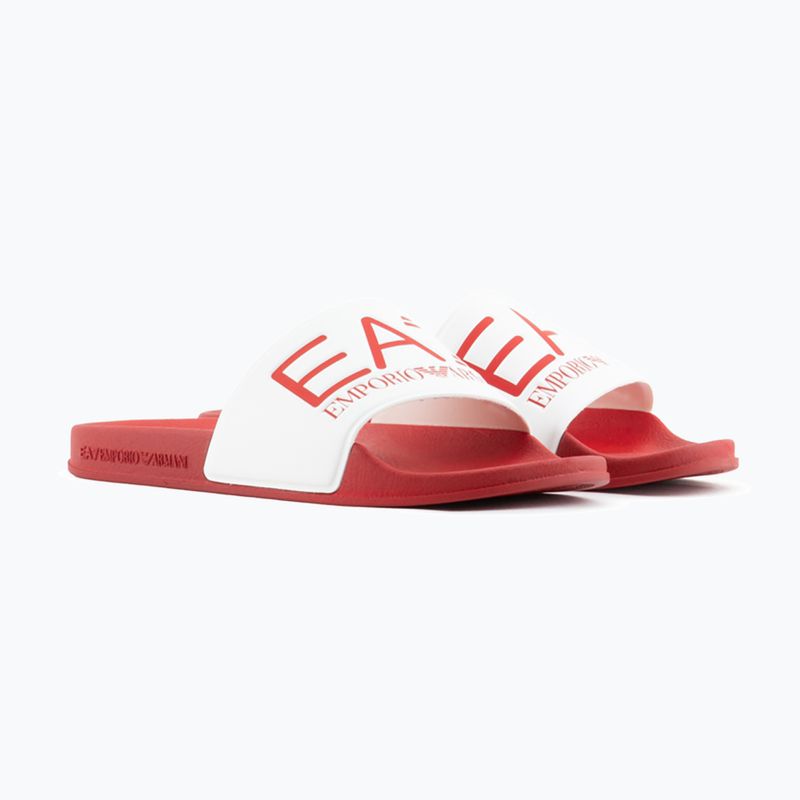 Чехли EA7 Emporio Armani Water Sports Visibility salsa/white 8