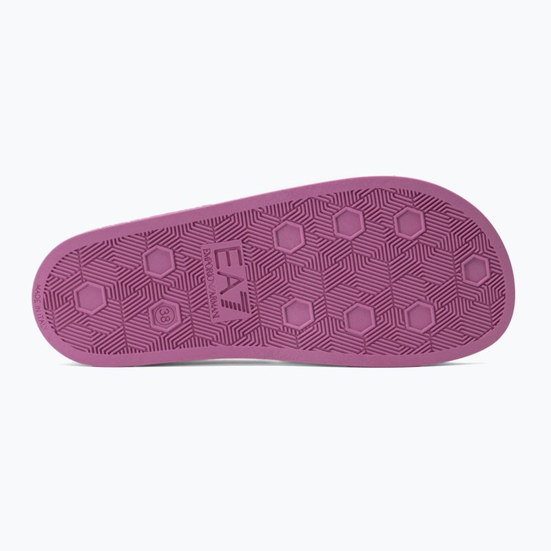 Чехли EA7 Emporio Armani Water Sports Visibility cyclamen/ white 4