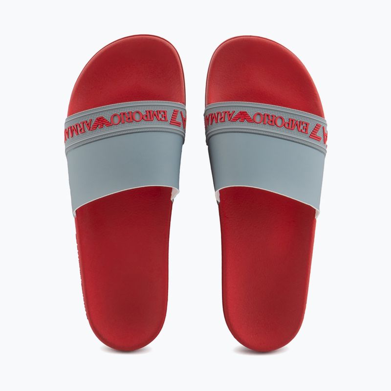 Чехли EA7 Emporio Armani Water Sports Tape Slide salsa/griffin  5