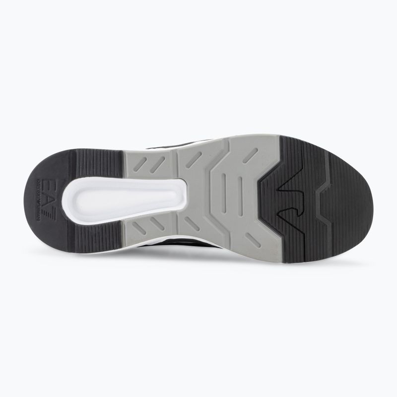 EA7 Emporio Armani Ace Runner Mesh черни/ сребърни обувки 4