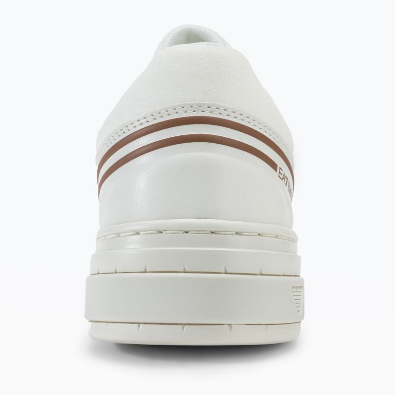 Обувки EA7 Emporio Armani Summer Court triple off white/tan 6