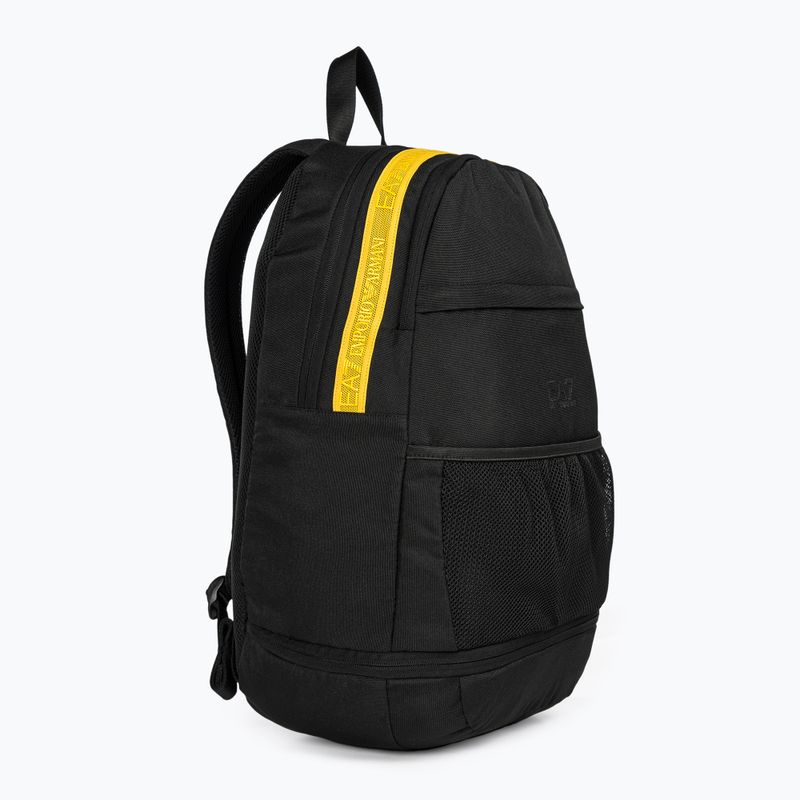 Мъжка раница EA7 Emporio Armani Train Logo Tape 25 l black/giallo 2