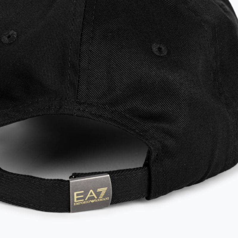 Дамска бейзболна шапка EA7 Emporio Armani Train Logo Series black 4