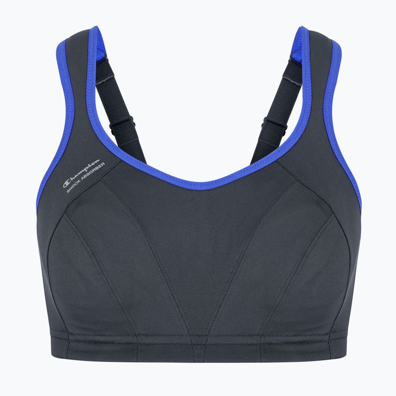 Спортен сутиен Shock Absorber Active Multi синьо/тъмно сиво