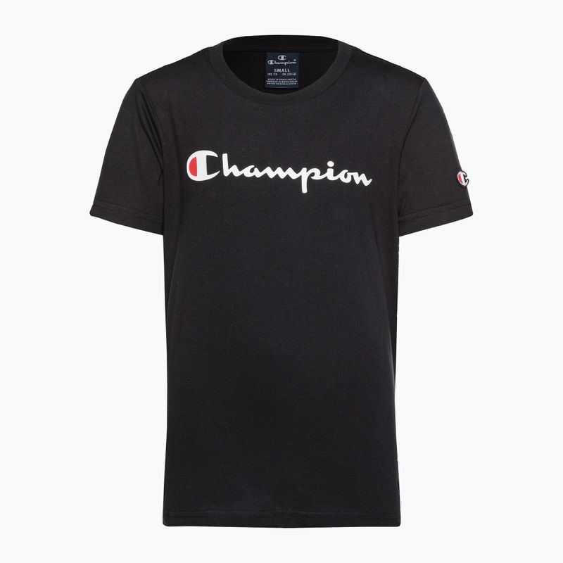 Детска тениска Champion Legacy черна