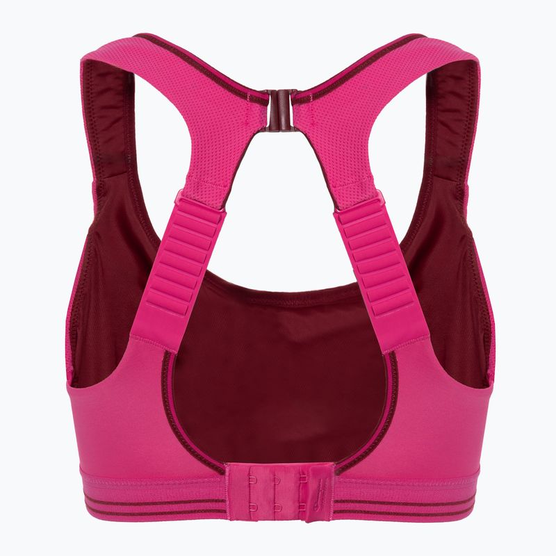 Сутиен за тренировка Shock Absorber Ultimate Run Bra pink 5