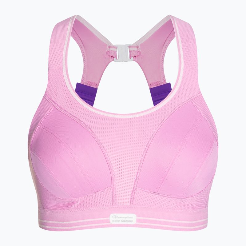 Shock Absorber Ultimate Run Bra лилаво-розов