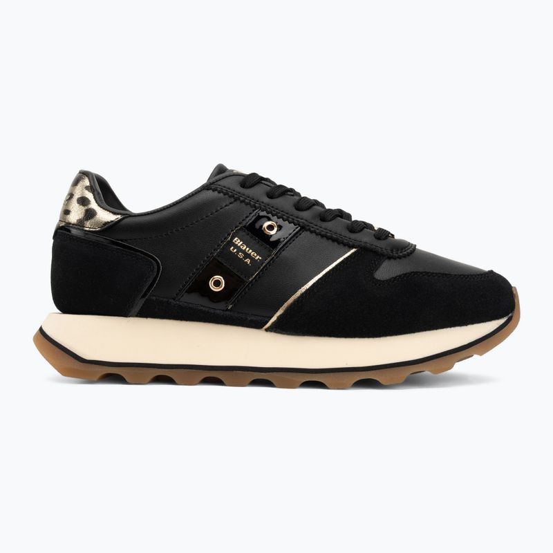 Дамски обувки Blauer USA F6MILLS01 black/leopard 2