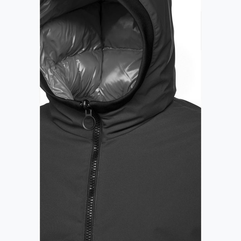 Мъжко подплатено яке Geox Spherica™ black / apricot 3