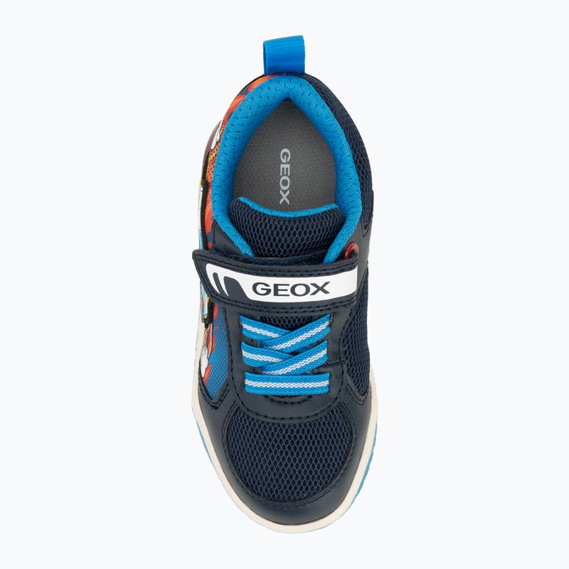 Детски обувки Geox Inek в тъмносиньо/светлосиньо 6