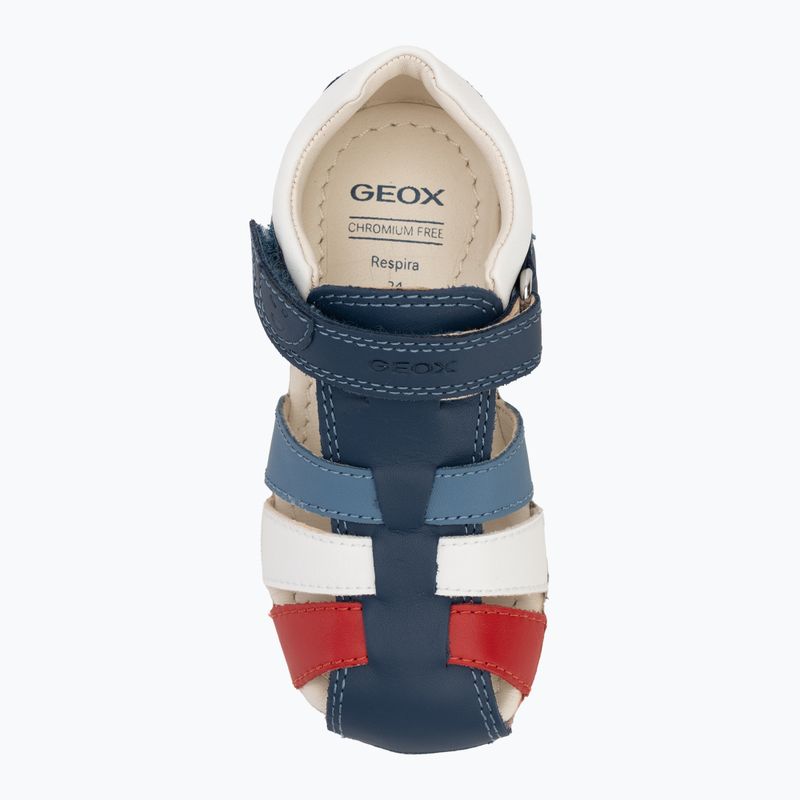 Детски сандали Geox Macchia avio/white 5
