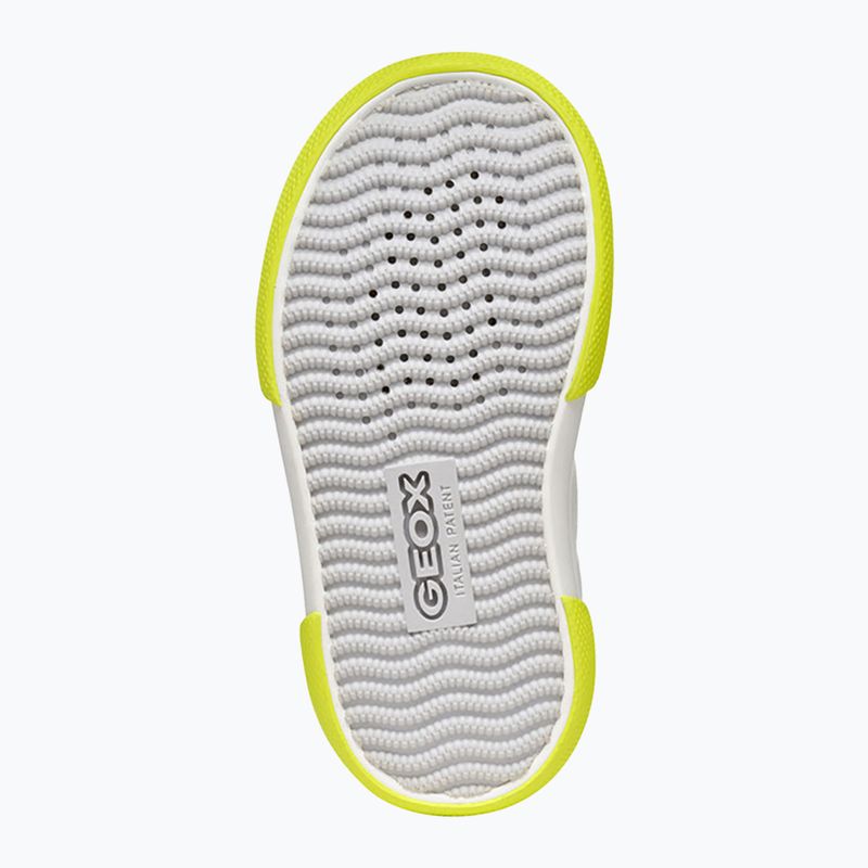 Детски обувки Geox Gisli white/fluo green 13