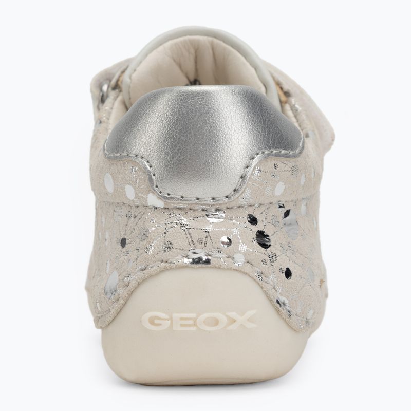 Детски обувки Geox Tutim в бяло/сребристо 6