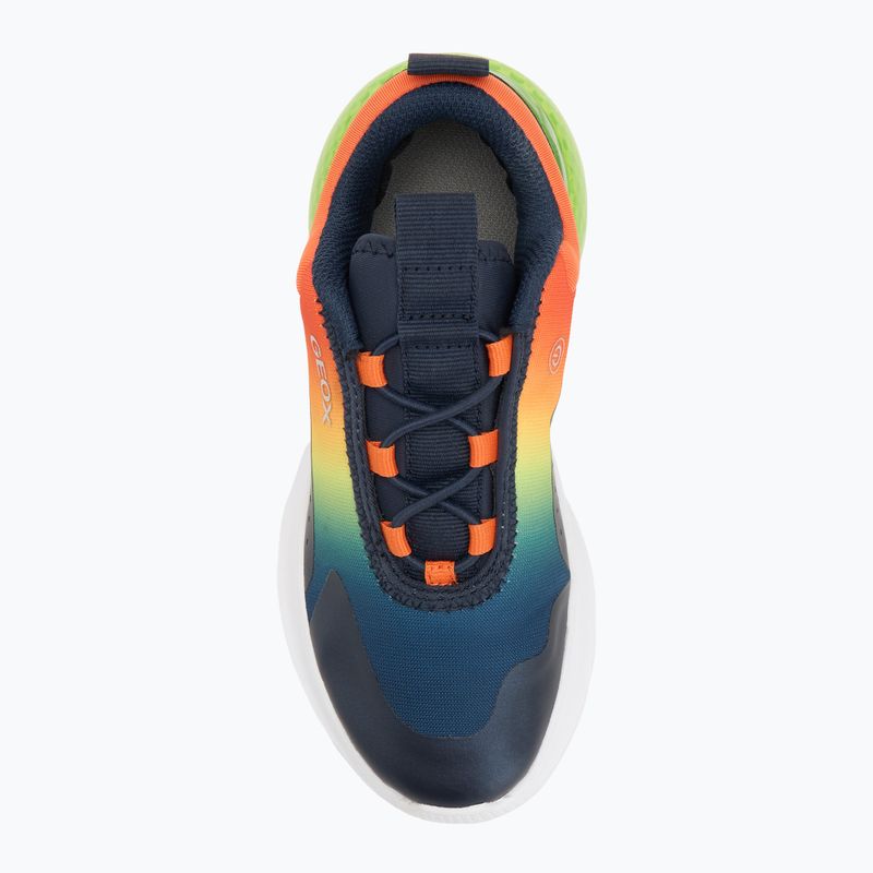 Младежки обувки Geox Activart Illuminus navy/lime 5