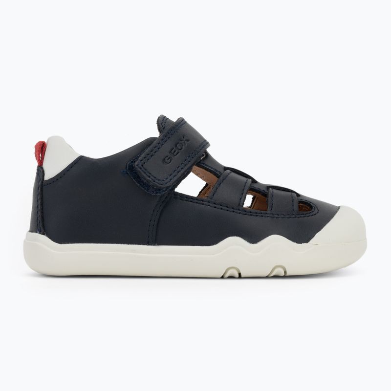 Детски обувки за боси крака Geox Steppieup navy/white 2