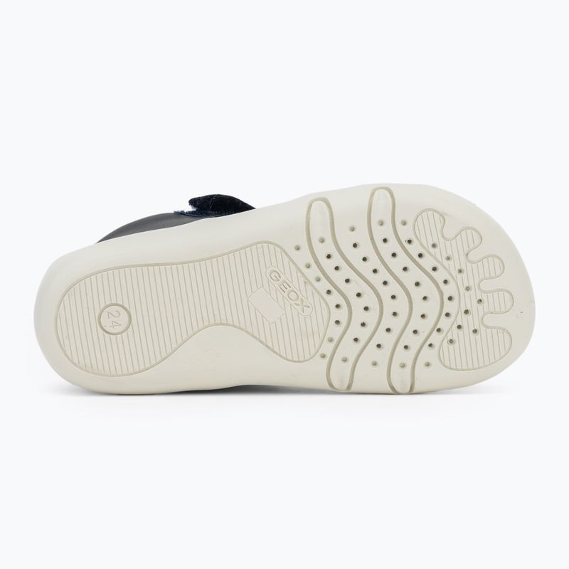 Детски обувки за боси крака Geox Steppieup navy/white 4