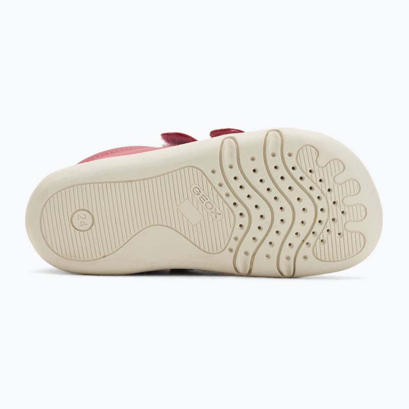 Детски обувки за боси крака Geox Steppieup fuchsia 4