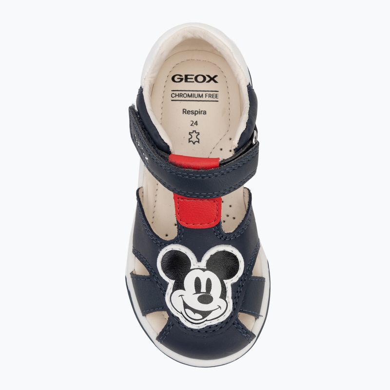 Детски сандали Geox Zapito minnie navy/red 5