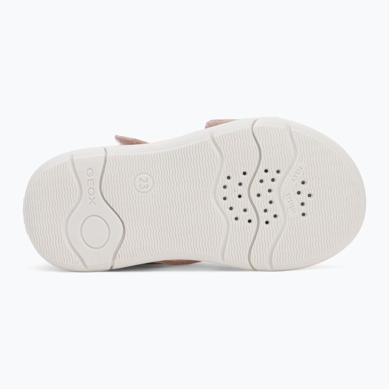 Детски сандали Geox Zapito в светлорозов цвят 4