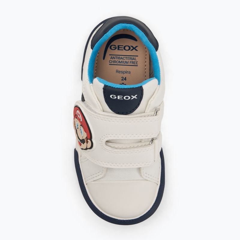 Детски обувки Geox Gisli white/navy/orange 5