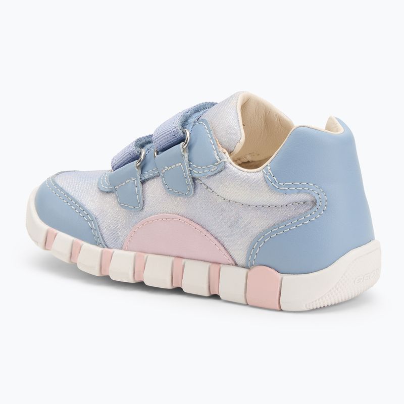 Детски обувки Geox Iupidoo light avio/pink 3