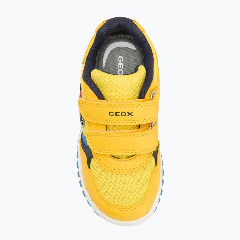 Детски обувки Geox Lightyloo yellow/sky 5