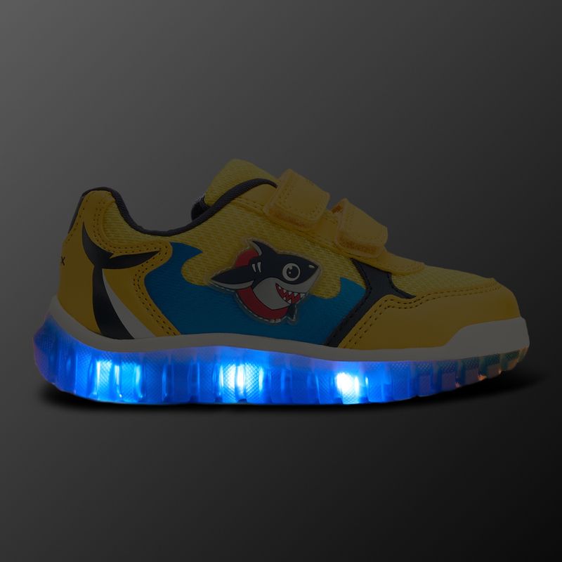 Детски обувки Geox Lightyloo yellow/sky 8