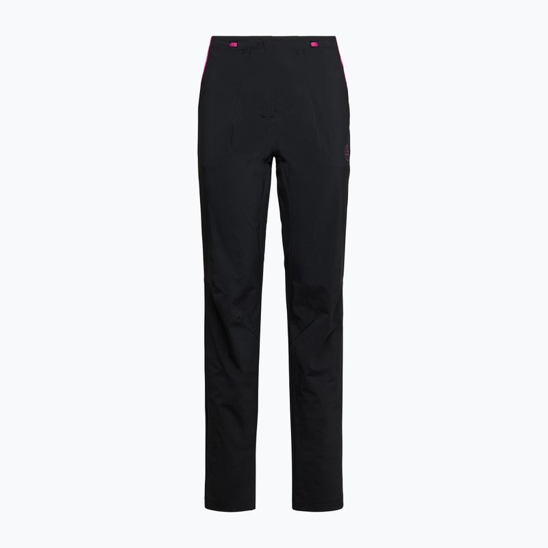 Дамски панталони за трекинг La Sportiva Brush black/springtime