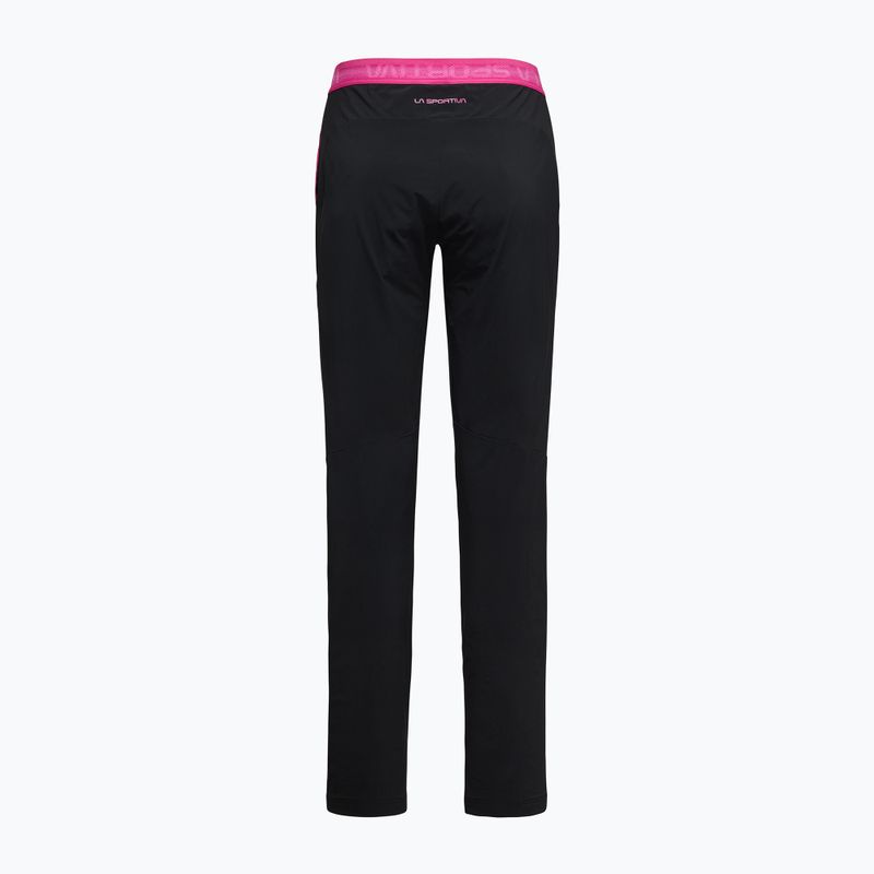 Дамски панталони за трекинг La Sportiva Brush black/springtime 2