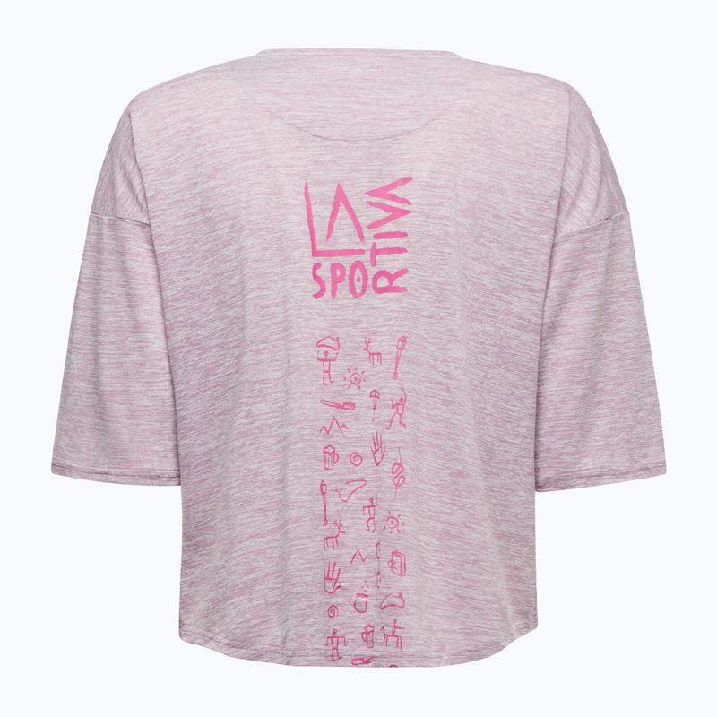 La Sportiva дамска тениска Cave Paint rose 4