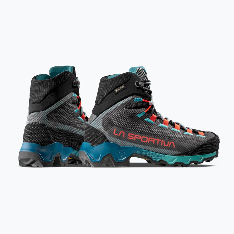 Дамски ботуши за трекинг La Sportiva Aequilibrium Hike GTX carbon/everglade 10