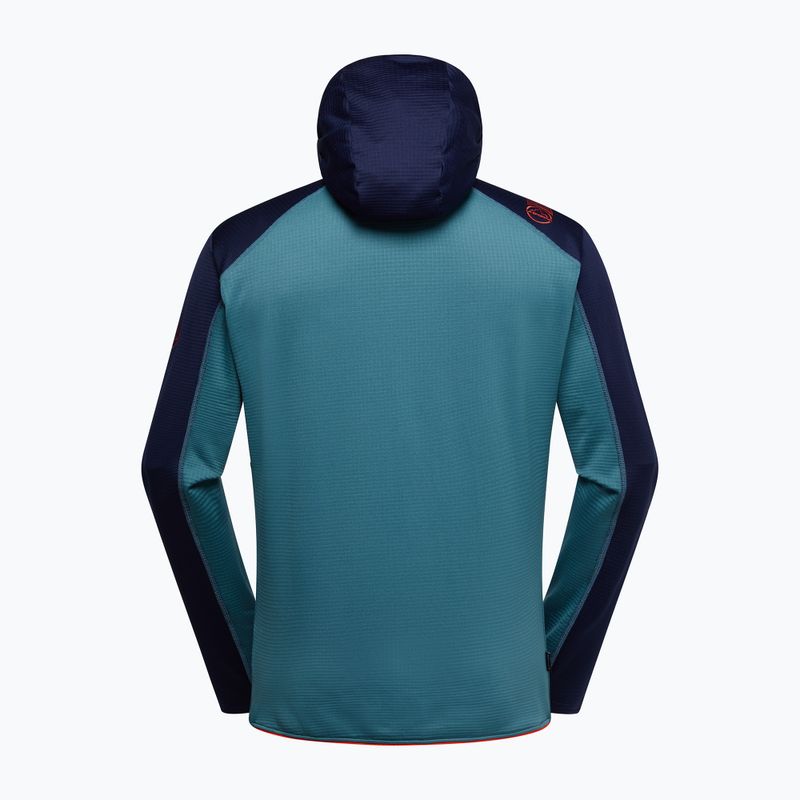 Мъжки суитшърт La Sportiva Upendo Hoody hurricane/ deep sea 2
