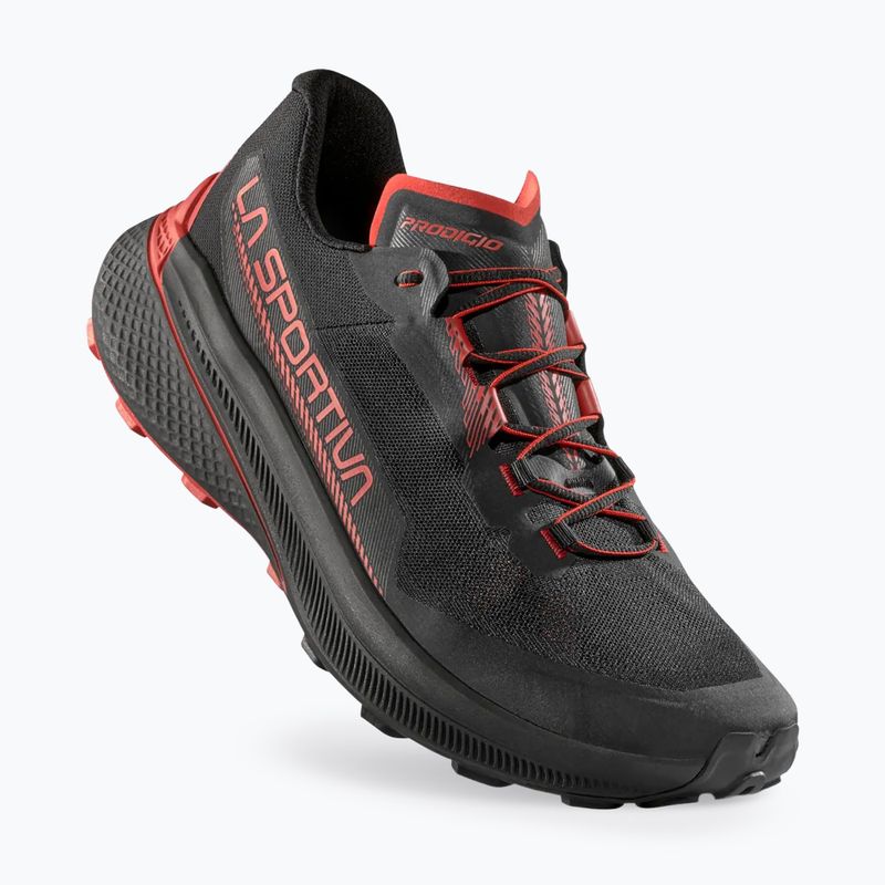 Мъжки обувки за бягане La Sportiva Prodigio black/tango red 10