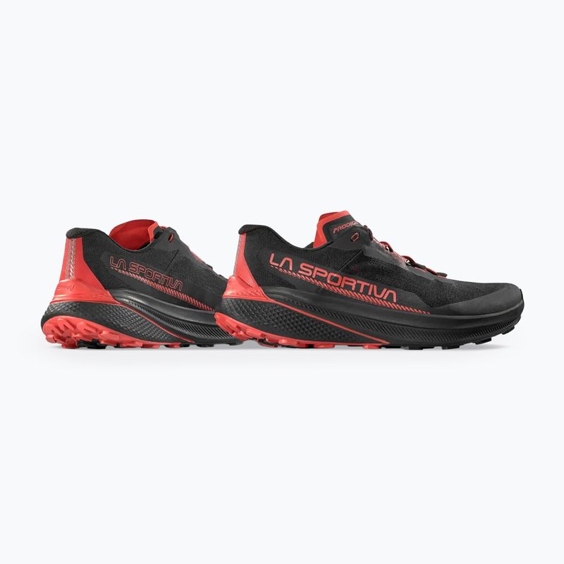 Мъжки обувки за бягане La Sportiva Prodigio black/tango red 13