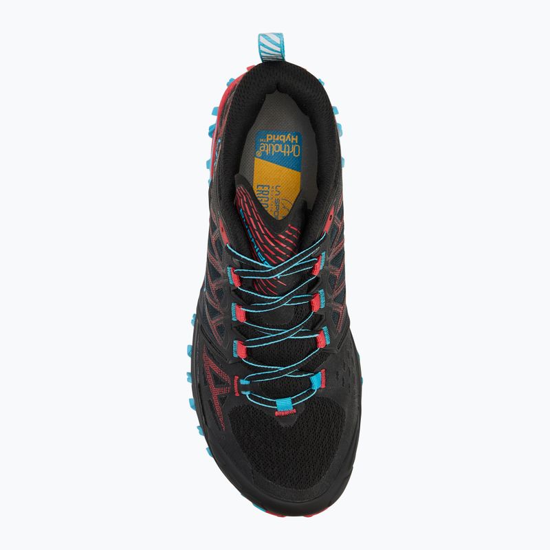 Дамски обувки за бягане La Sportiva Bushido III GTX black/ hibiscus 5