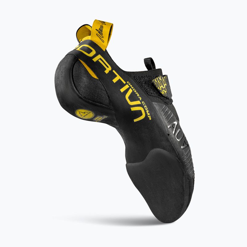 La Sportiva Ondra Comp обувка за катерене черна/жълта 5