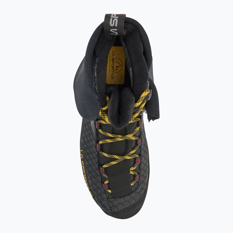 Мъжки обувки за високопланински туризъм La Sportiva Trango Pro GTX black/ yellow 5