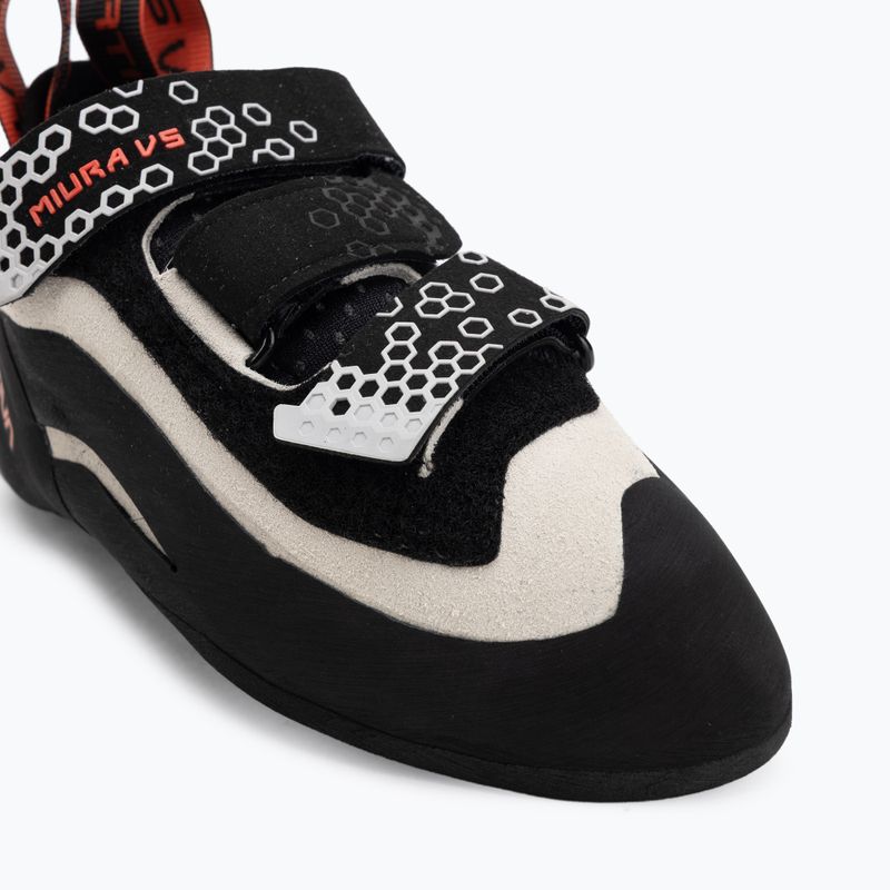 Дамски обувки за катерене La Sportiva Miura VS white/cherry tomato 7