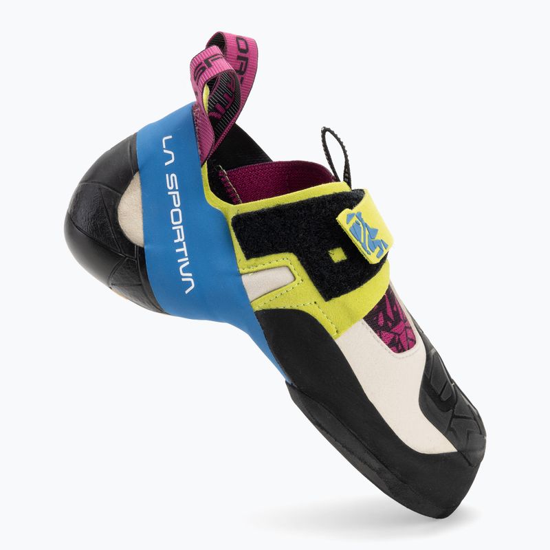 La Sportiva дамски обувки за катерене Skwama apple green/cobalt blue 2