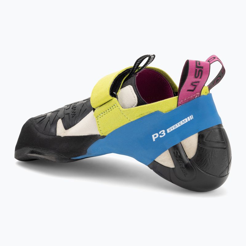 La Sportiva дамски обувки за катерене Skwama apple green/cobalt blue 3