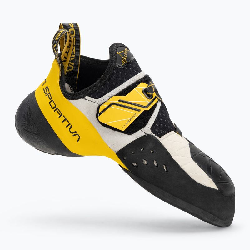 Мъжка обувка за катерене Solution white/ yellow на La Sportiva 2